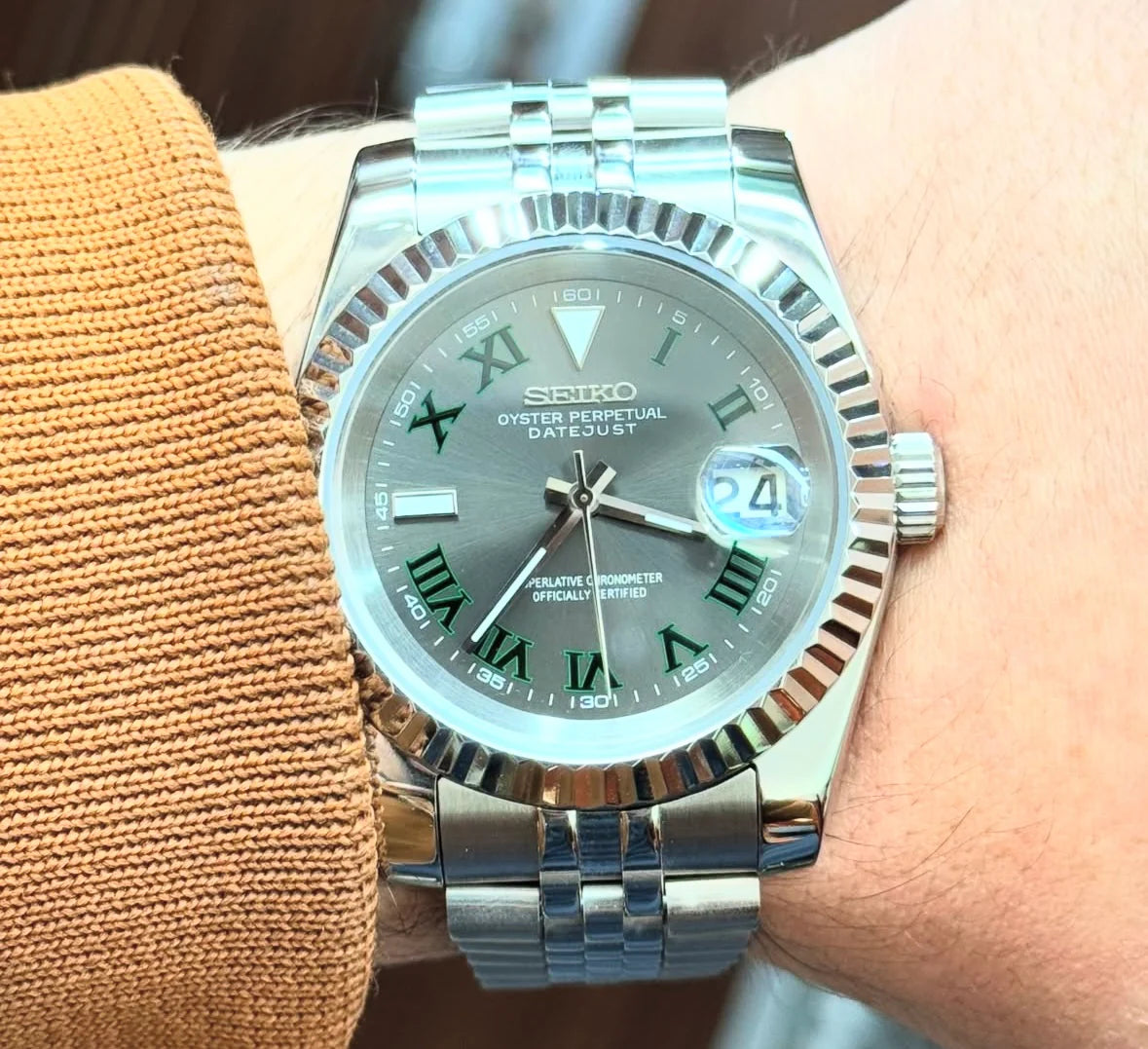 CEAS SEIKO DATEJUST - WIMBLEDON – Valuxy.ro
