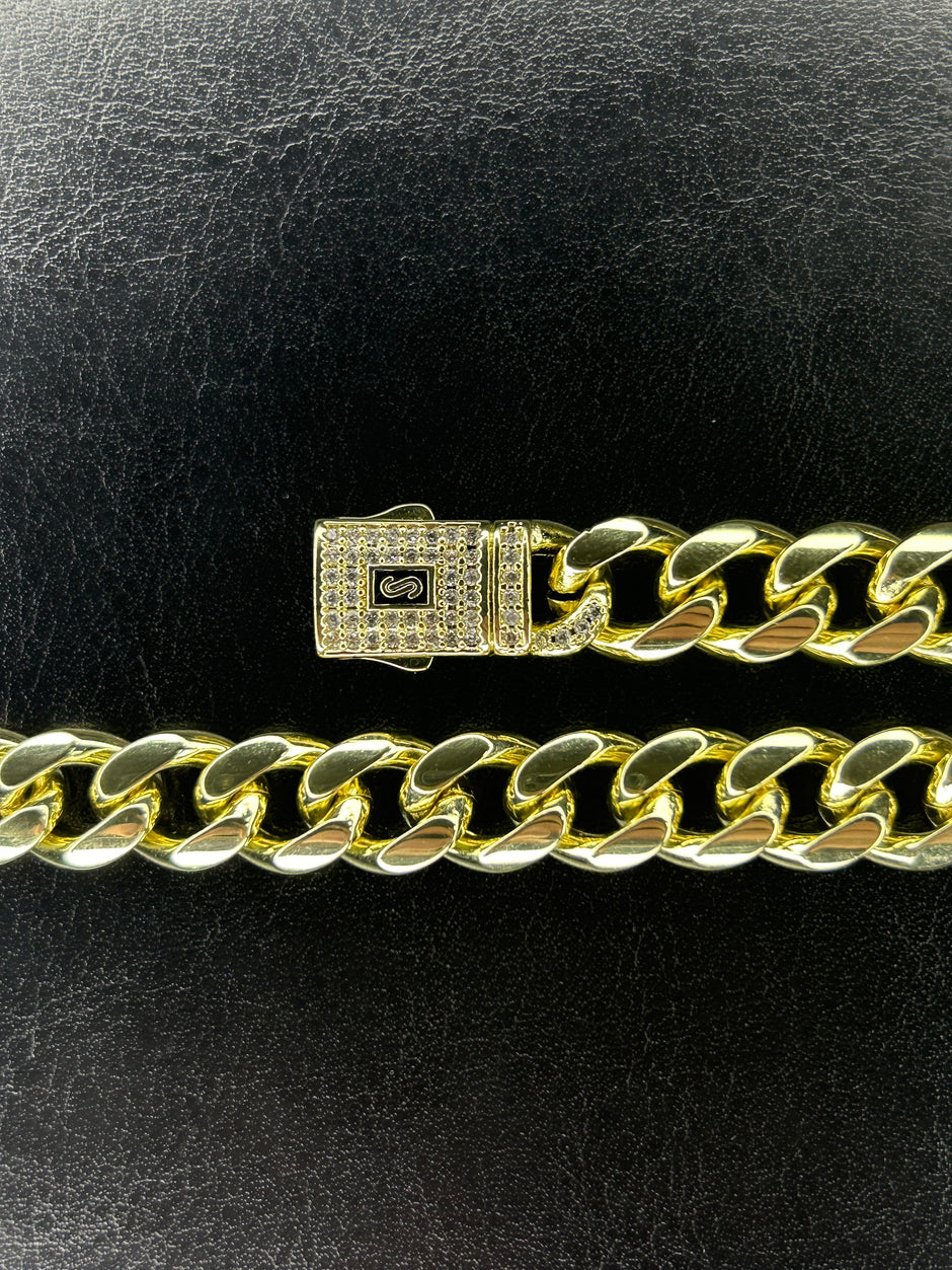 Colier Cuban Monaco Gold 14k