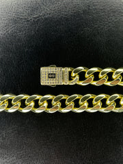 Colier Cuban Monaco Gold 14k