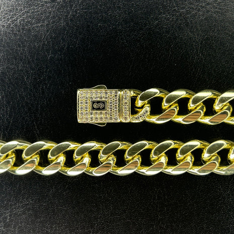 Colier Cuban Monaco Gold 14k