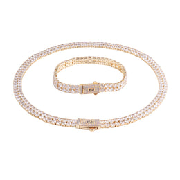 Set Bijuterii Monaco Double Tennis