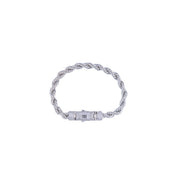 Set Monaco 4mm Rope Argintiu
