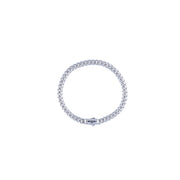 Set Monaco 4mm Argintiu