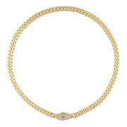 Set Monaco 8mm Auriu Pietre Rond