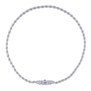 Set Monaco 2mm Rope Argintiu