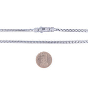 Set Monaco 2mm Snake Auriu/Argintiu