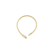 Set Monaco 2mm Snake Auriu/Argintiu