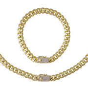 Set Bijuterii Golden Cuban