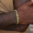 Bratara Cuban Clasic, fara pietre