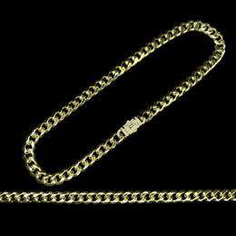 Colier Cuban Monaco Gold 14k