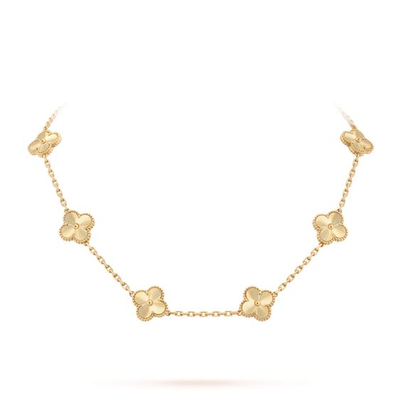 Colier Van Luxy Gold 80cm