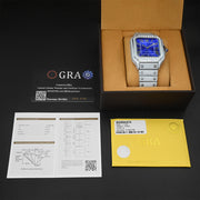 Ceas Santos Clean Dial - Automatic Iced Full Moissanite VVS