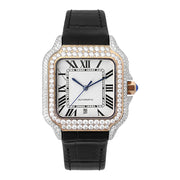 Ceas Santos Rose Bezel - Automatic Iced Full Moissanite VVS