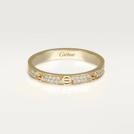 Inel love full pietre 4mm