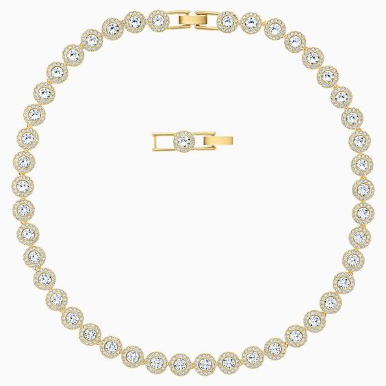 Set Angelis Colier & Bratara & Cercei Gold