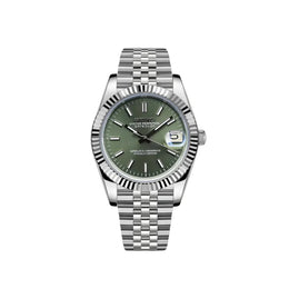 CEAS SEIKO DATEJUST - OLIVE GREEN
