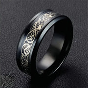 Inel Valuxy Negru Gold