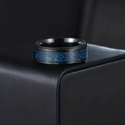 Inel Valuxy Negru Albastru