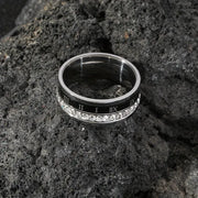 Inel Valuxy Argintiu Romane Tennis