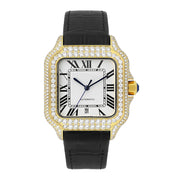 Ceas Santos Gold Bezel - Automatic Iced Full Moissanite VVS