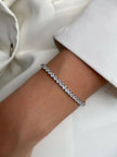 Set Tennis Silver 4mm