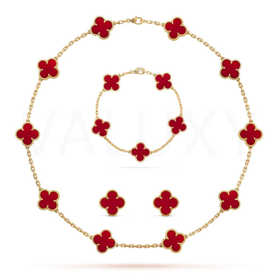 Set Van Luxy Red