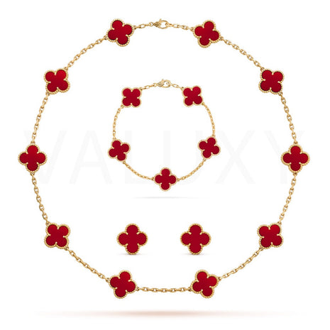 Set Van Luxy Red