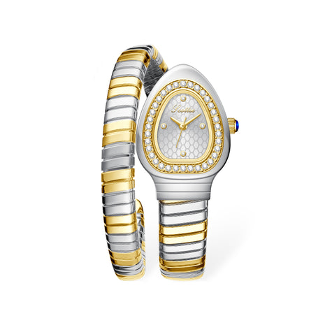Ceas Bijou Serp – Gold Silver Edition | Valuxy