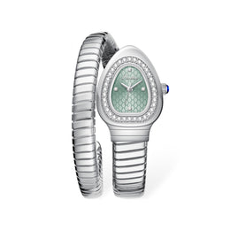 Ceas Bijou Serp – Silver Mentă Edition | Valuxy