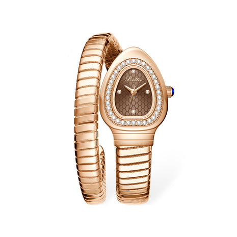 Ceas Bijou Serp – Rose Edition | Valuxy