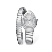 Ceas Bijou Serp – Silver White Edition | Valuxy