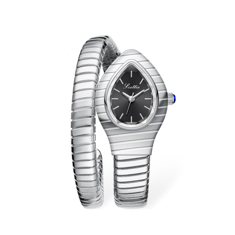 Ceas Serpentin Crystal - Black Edition | Valuxy