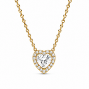 Setul Gold Heart cu Argint 925