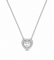 Setul Silver Heart cu Argint 925