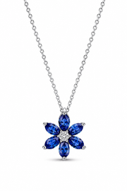 Setul Sparkling Blue cu Argint 925