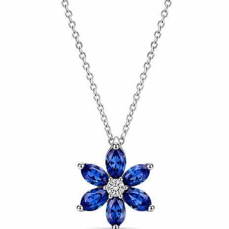 Setul Sparkling Blue cu Argint 925