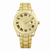 Ceas Datejust Roman - Automatic Iced Full Moissanite VVS