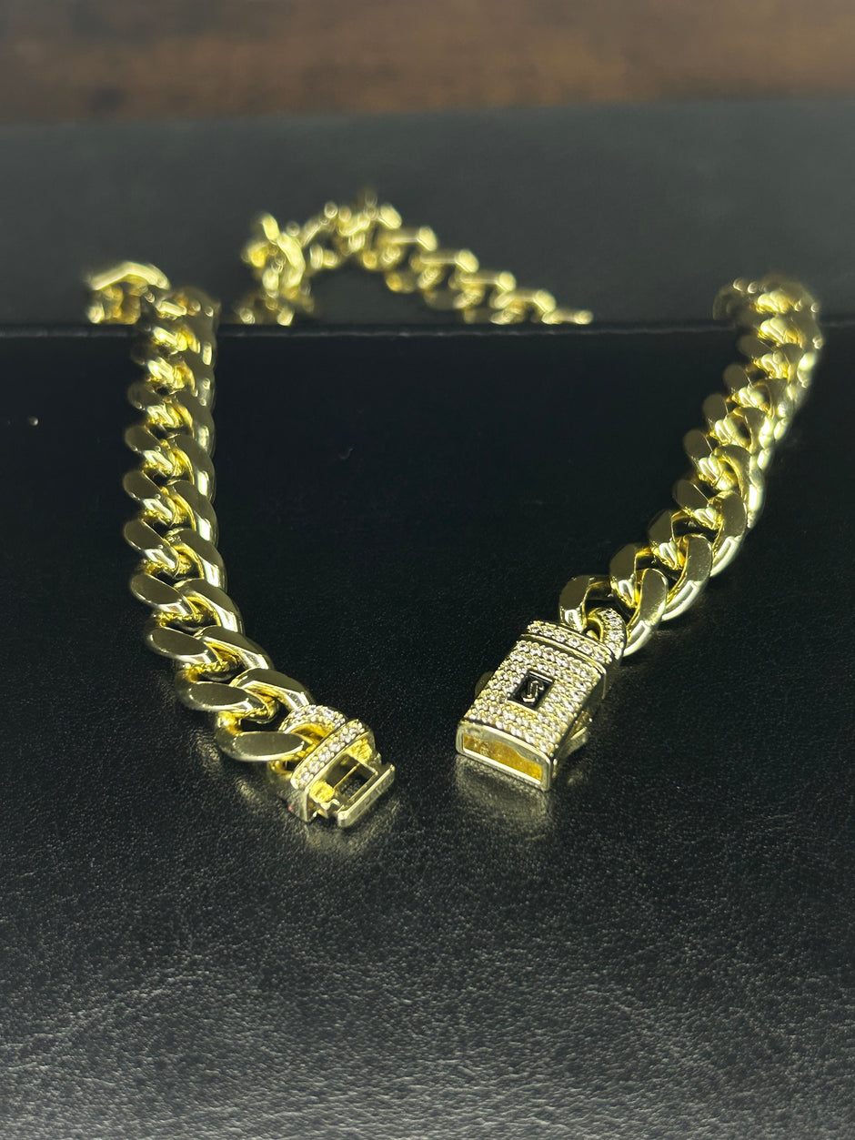 Colier Cuban Monaco Gold 14k