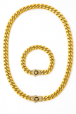 Set Cuban Medusa Clasic 12mm