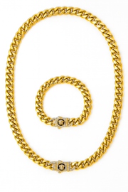 Set Cuban Medusa Clasic 12mm