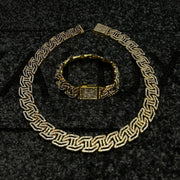 Set Colier + Bratara Valuxy G Class Auriu