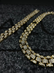 Set Colier +Bratara Valuxy Lux Auriu