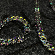 Set Colier + Bratara Valuxy Rich Cristal Argintiu