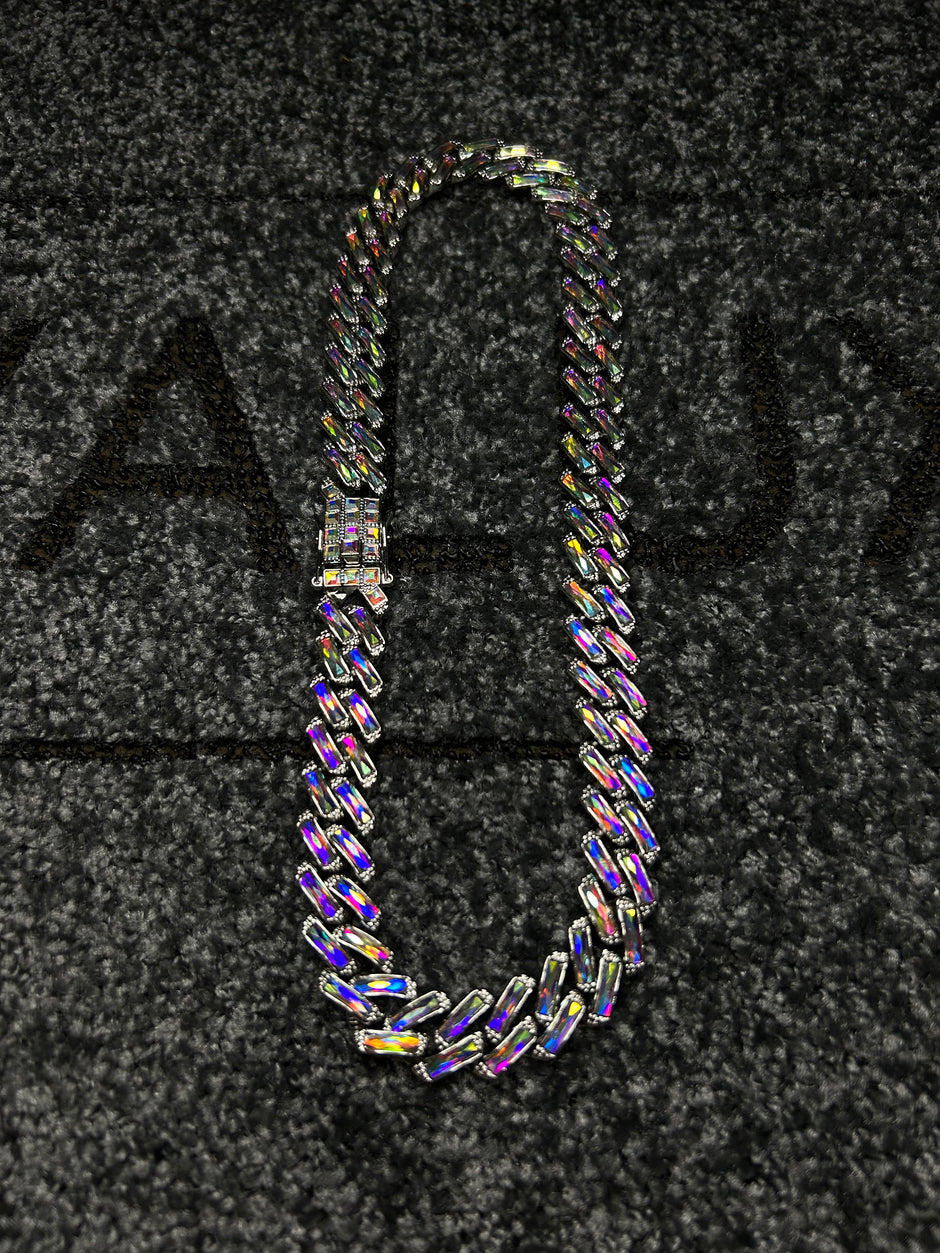 Colier Valuxy Rich Cristal Argintiu
