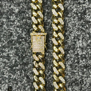 Set Colier + Bratara Valuxy Miami Auriu