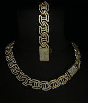 Set Colier + Bratara Valuxy G Class Auriu