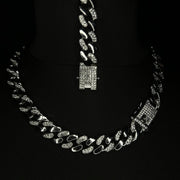 Set Colier + Bratara Valuxy Miami Argintiu