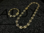 Set Colier + Bratara Valuxy Las Vegas Auriu