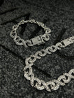 Set Colier + Bratara Valuxy Infinity Argintiu