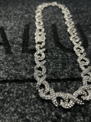 Set Colier + Bratara Valuxy Infinity Argintiu